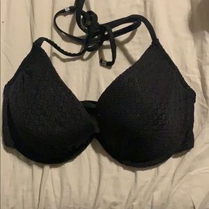 Black bathing suit top